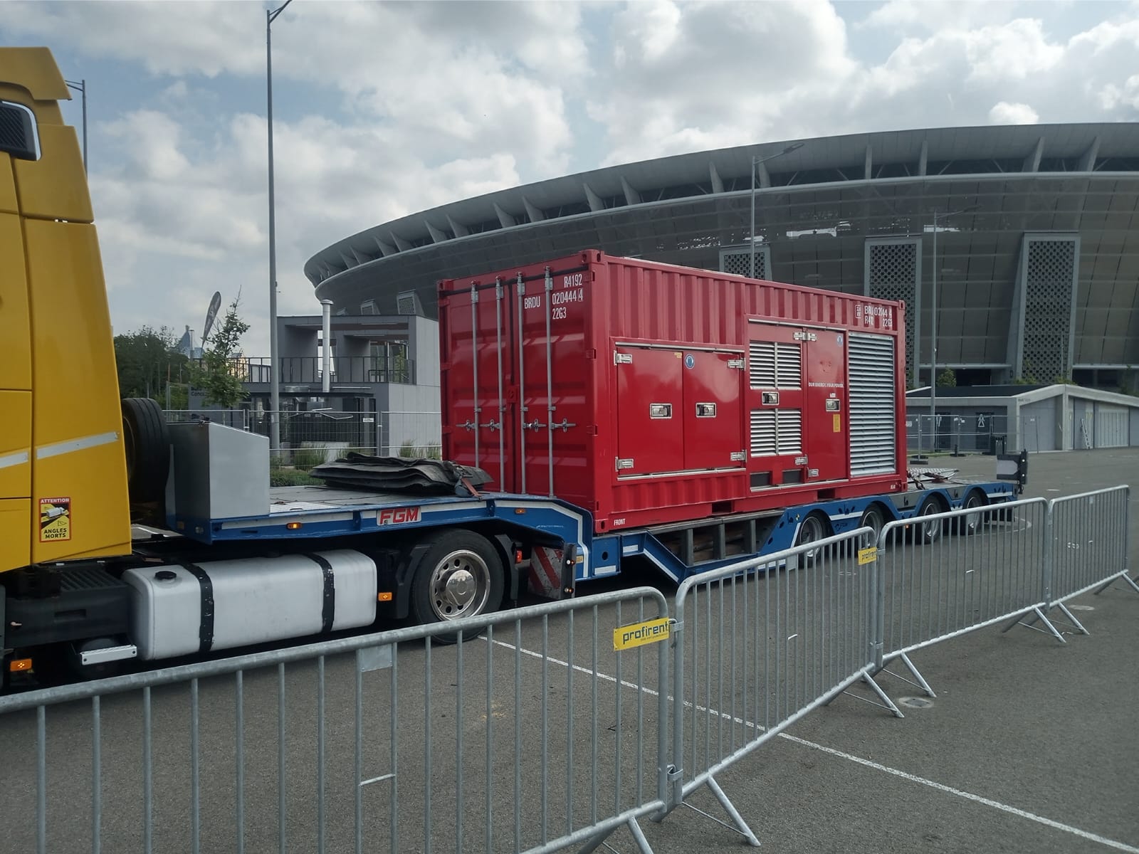 Transport sportevenementen - Himex Logistics